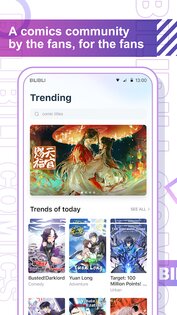 Bilibili Comics 3.1.1. Скриншот 1