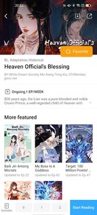 Bilibili Comics 3.1.1. Скриншот 7