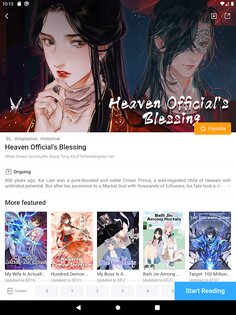 Bilibili Comics 3.1.1. Скриншот 10