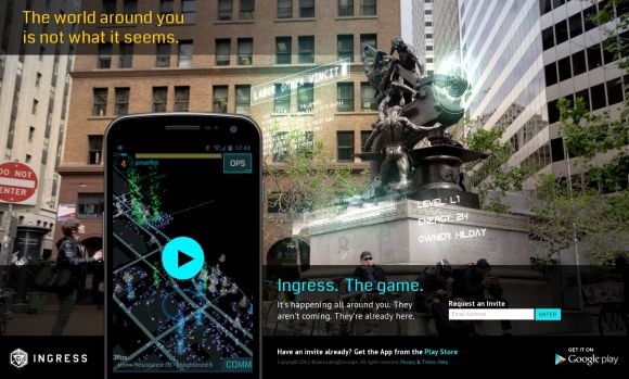 Игра Ingress от Google выйдет на iOS только в 2014 году
