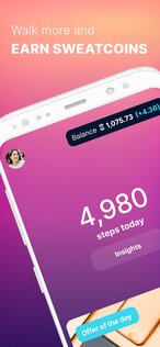 Sweatcoin 205.0.0. Скриншот 2