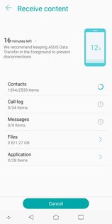 ASUS Phone Clone 5.40.93.16. Скриншот 7