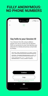 Session – защищенный мессенджер 1.19.2. Скриншот 3