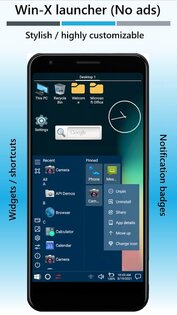 Win-X Launcher 27.3. Скриншот 2