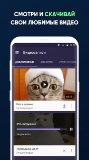 Видео для ВК (Скачать видео из ВК) 7.7. Скриншот 2