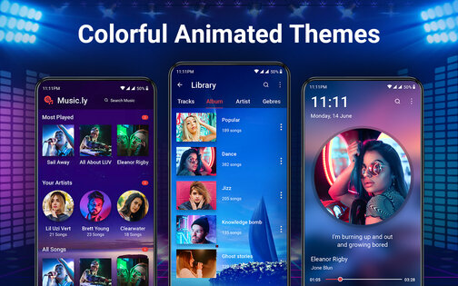 MusicCrush – плеер 1.3.51. Скриншот 9
