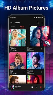 MusicCrush – плеер 1.3.51. Скриншот 11