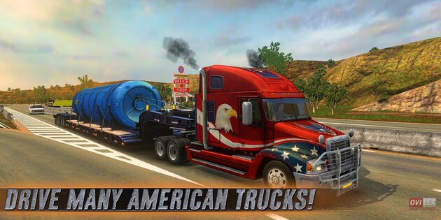 Truck Simulator USA 9.9.4. Скриншот 3