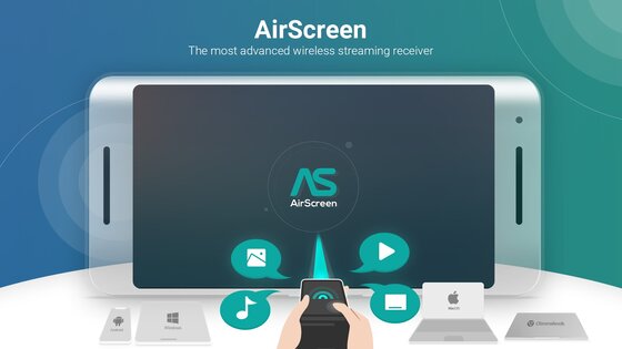 AirScreen – AirPlay, Cast, Miracast, DLNA 2.12.2. Скриншот 2