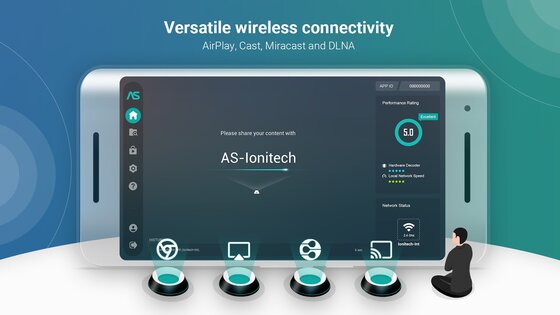 AirScreen – AirPlay, Cast, Miracast, DLNA 2.12.2. Скриншот 3