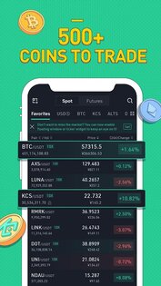 KuCoin – биржа криптовалют 3.132.0. Скриншот 2