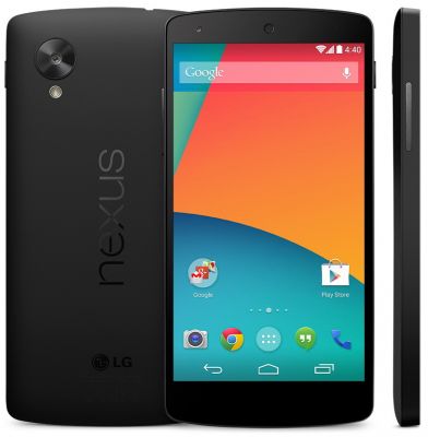 LG Nexus 5 засветился в Google Play Store