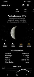 My Moon Phase – фазы луны 5.4.10. Скриншот 1