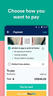 Trainline – билеты на автобус и ЖД в Европе 309.0.0.129107. Скриншот 6