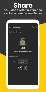 Crypto Sense – заработать SENSE 3.2.1. Скриншот 6