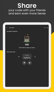 Crypto Sense – заработать SENSE 3.2.1. Скриншот 12