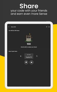 Crypto Sense – заработать SENSE 3.2.1. Скриншот 18