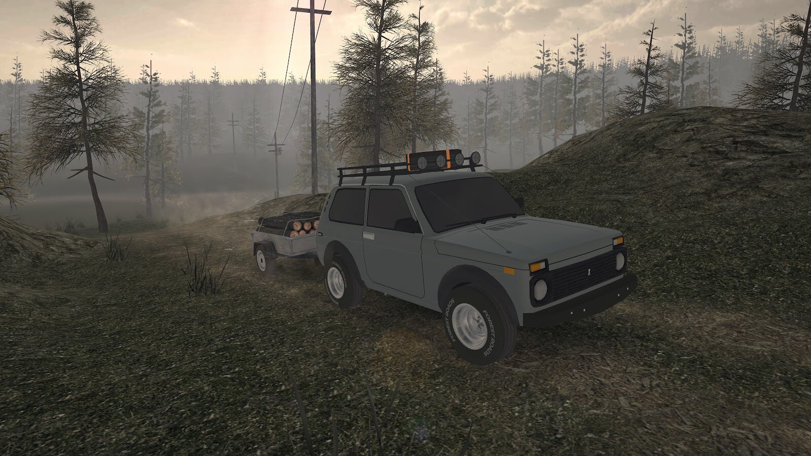 Скачать Forest Roads. Niva 1.17.80 для Android