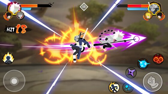 Stick Ninja 3v3 6.8. Скриншот 2