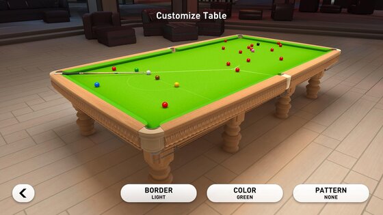Real Snooker 3D 1.26. Скриншот 3
