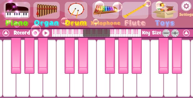 Pink Piano 1.20. Скриншот 1