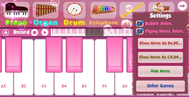 Pink Piano 1.20. Скриншот 4