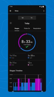 Garmin Connect Mobile 5.14. Скриншот 2