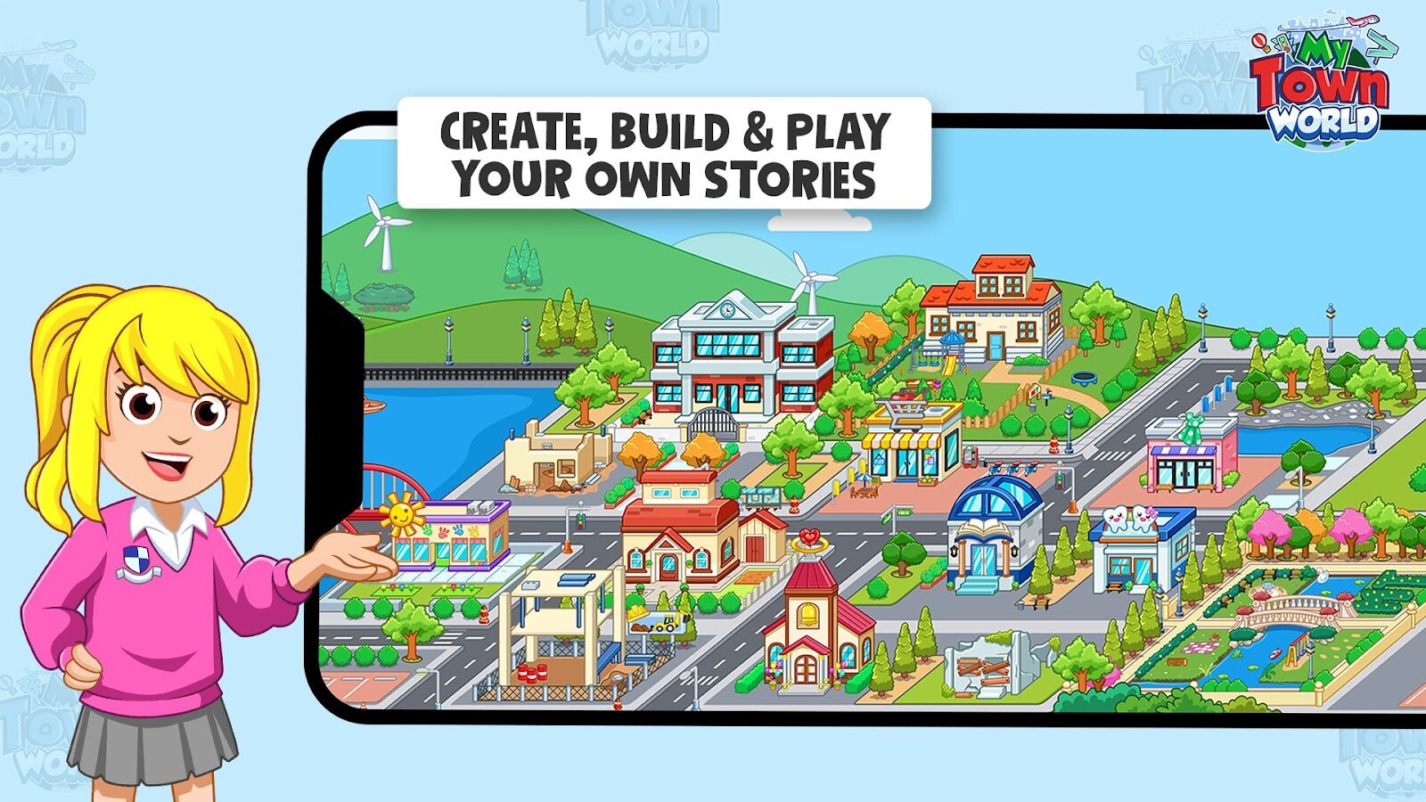 Скачать My Town : World 1.0.53 для Android