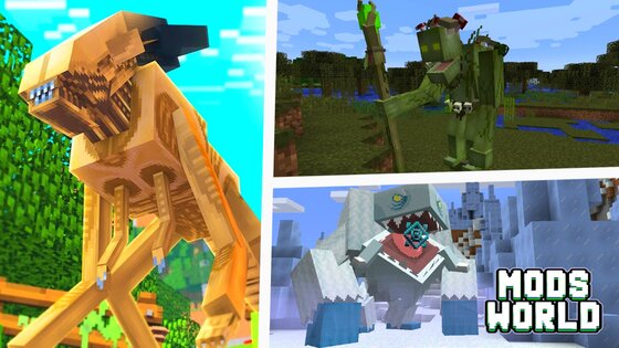 Mods World for Minecraft 1.0. Скриншот 4