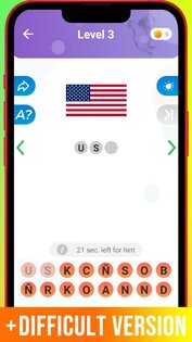 Угадай Флаги от 1000Logos 1.17. Скриншот 4