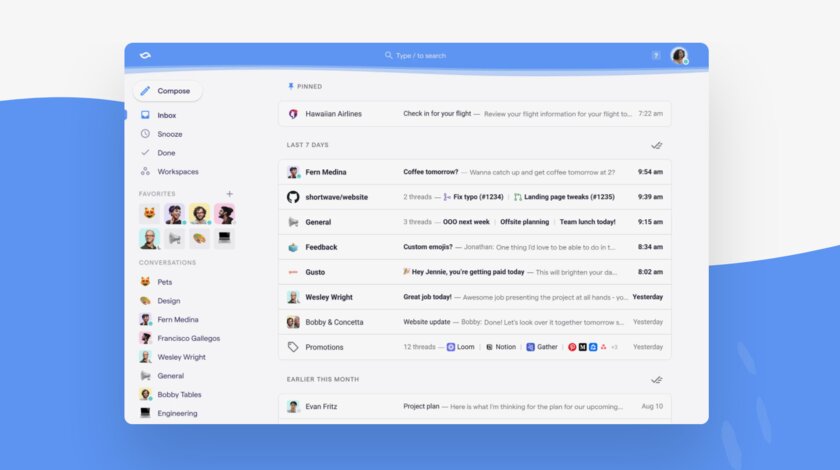 Бывшие сотрудники Google создали аналог продвинутого почтового сервиса Google Inbox