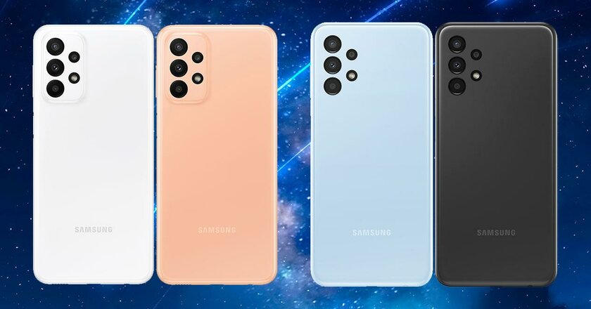 Samsung выпустила Galaxy A13 и A23: начальный уровень с камерами на 50 Мп