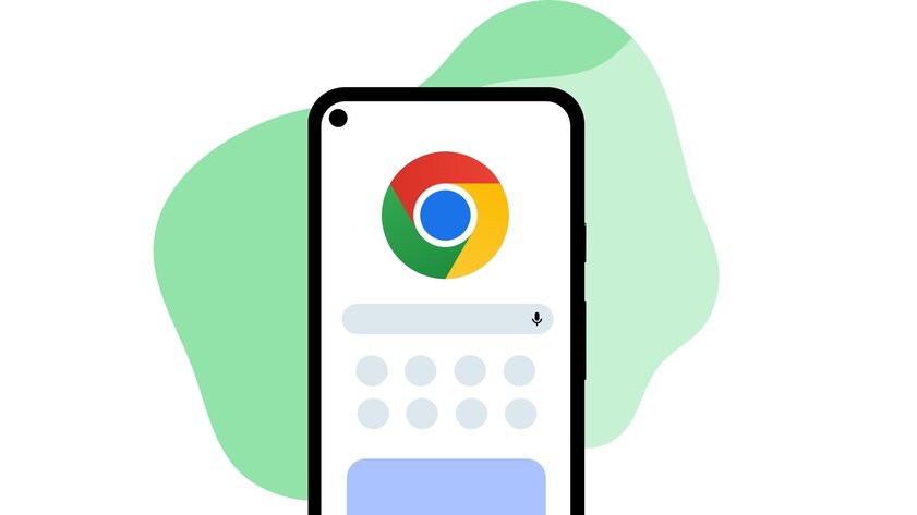 Chrome 100 теперь полноценно перекрашивается под обои Android. Выглядит спорно