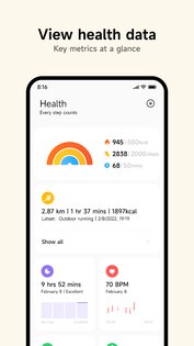 Mi Fitness (Xiaomi Wear) 3.33.7i. Скриншот 1