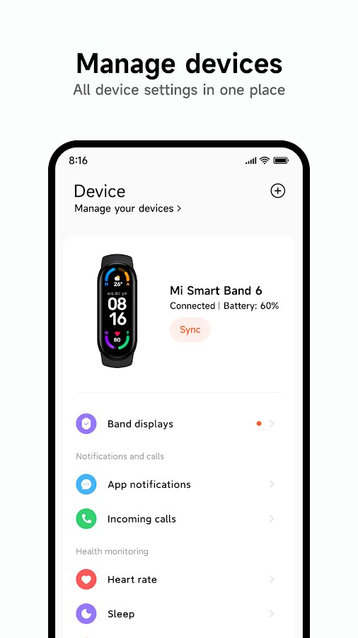 Скачать Mi Fitness (Xiaomi Wear) 3.36.1i для Android