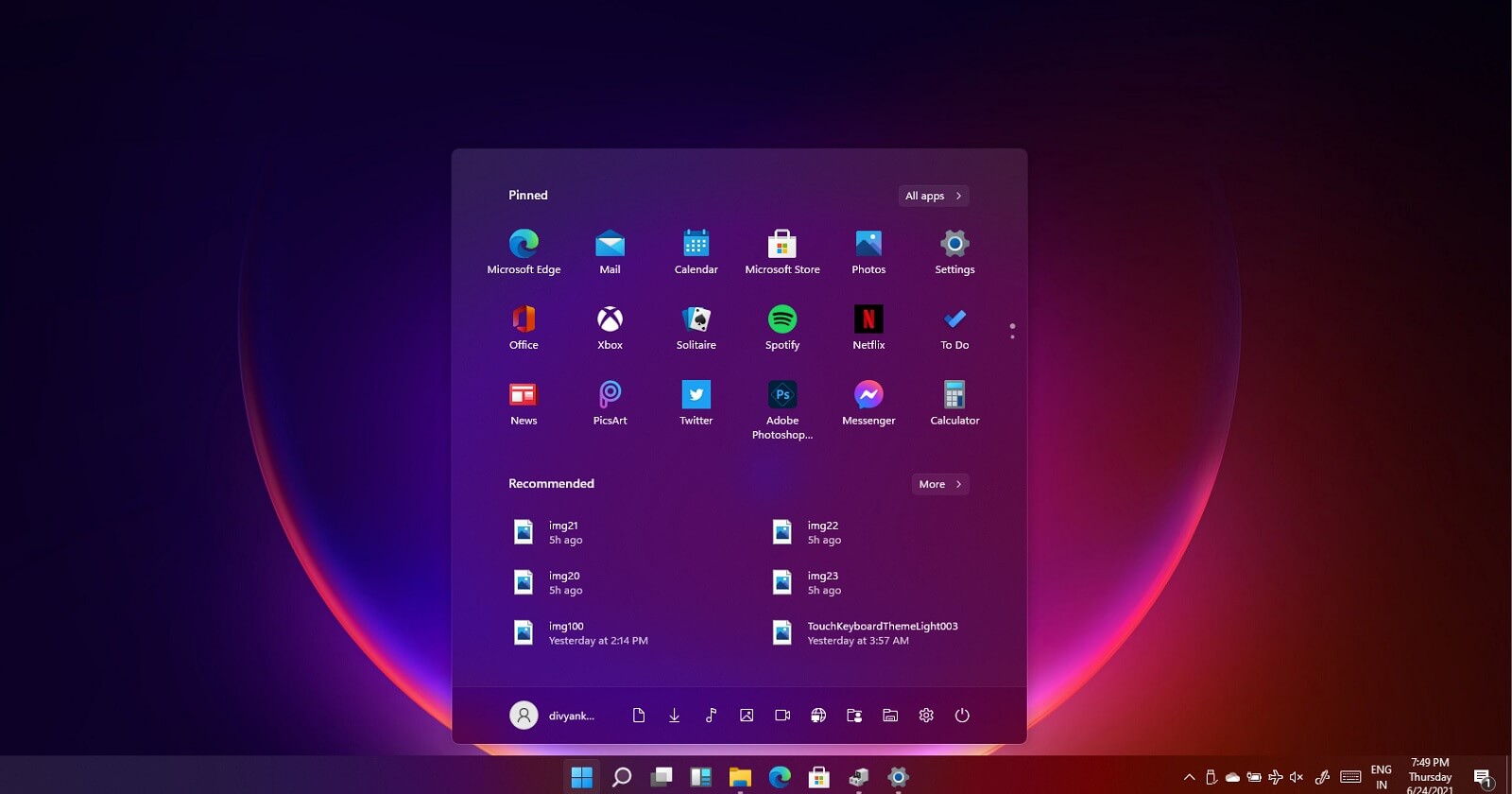 Windows 11 home что это значит. ОС Windows 11. Новый виндовс 11. Пуск виндовс 11. Windows 11 build 22000.