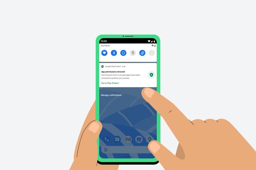 На Android 6+ теперь автоматически сбрасываются разрешения неиспользуемых приложений