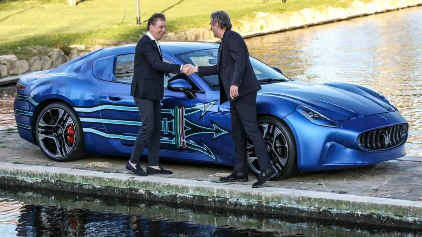 Электрокар Maserati GranTurismo Folgore раскрыли во всей красе: фото и видео