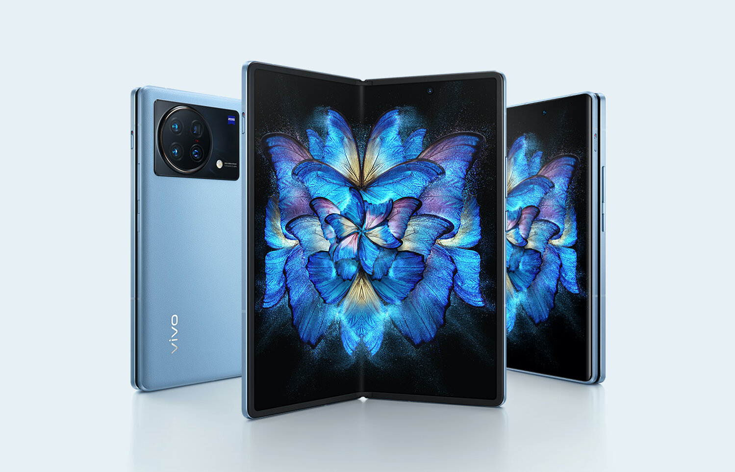 В складном смартфоне Vivo X Fold два экрана 120 Гц, два сканера отпечатков  и шесть камер