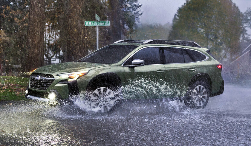 Subaru представила рестайлинговый Outback: с обновлённой EyeSight и стильными фарами