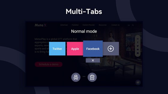 Open Browser для Android TV 2.2.1.1165. Скриншот 6