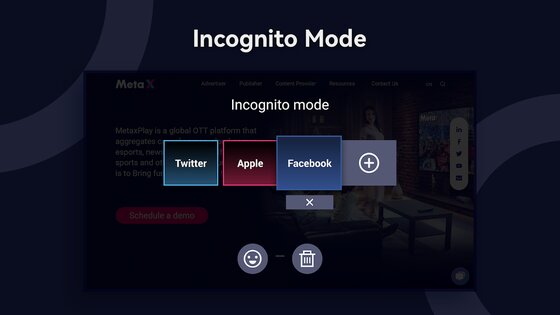 Open Browser для Android TV 2.2.1.1165. Скриншот 7