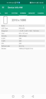 Device Info HW 5.22.1. Скриншот 5