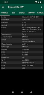 Device Info HW 5.22.1. Скриншот 7
