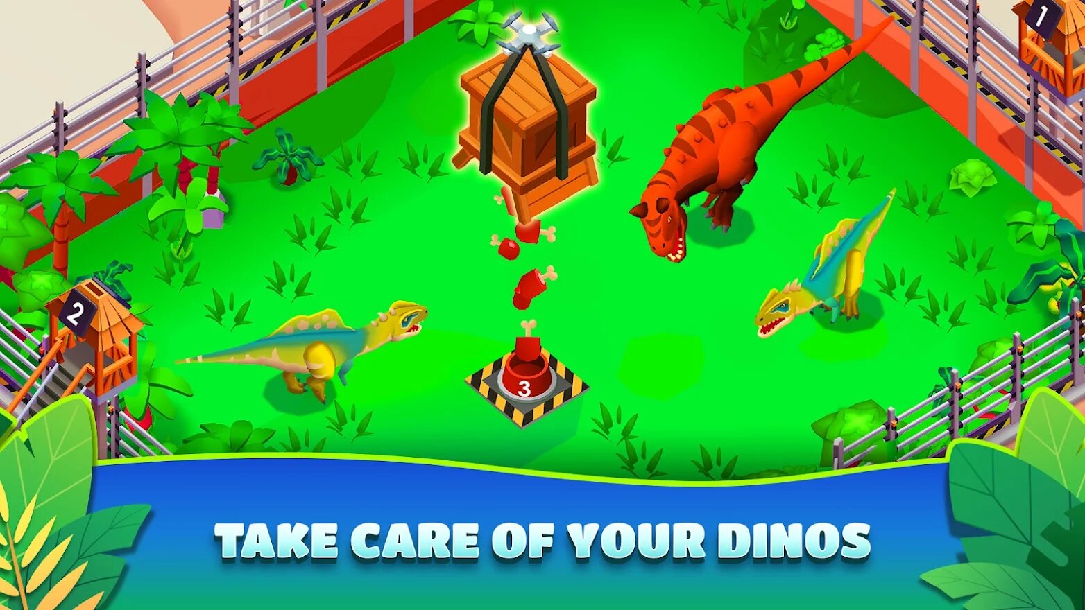 Скачать Idle Dinosaur Park Tycoon 2.0.5 для Android