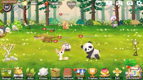 Animal Forest: Fuzzy Seasons 204.0. Скриншот 2