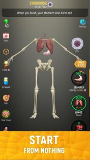 Idle Human 1.23.2. Скриншот 2