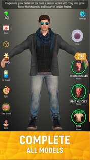 Idle Human 1.23.2. Скриншот 3