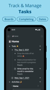 Workflowy – примечания, списки и схемы 4.1.2504011251. Скриншот 3