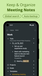 Workflowy – примечания, списки и схемы 4.1.2504011251. Скриншот 5